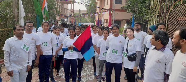 N.C.C. Unit activity, Mahishadal Girls' College